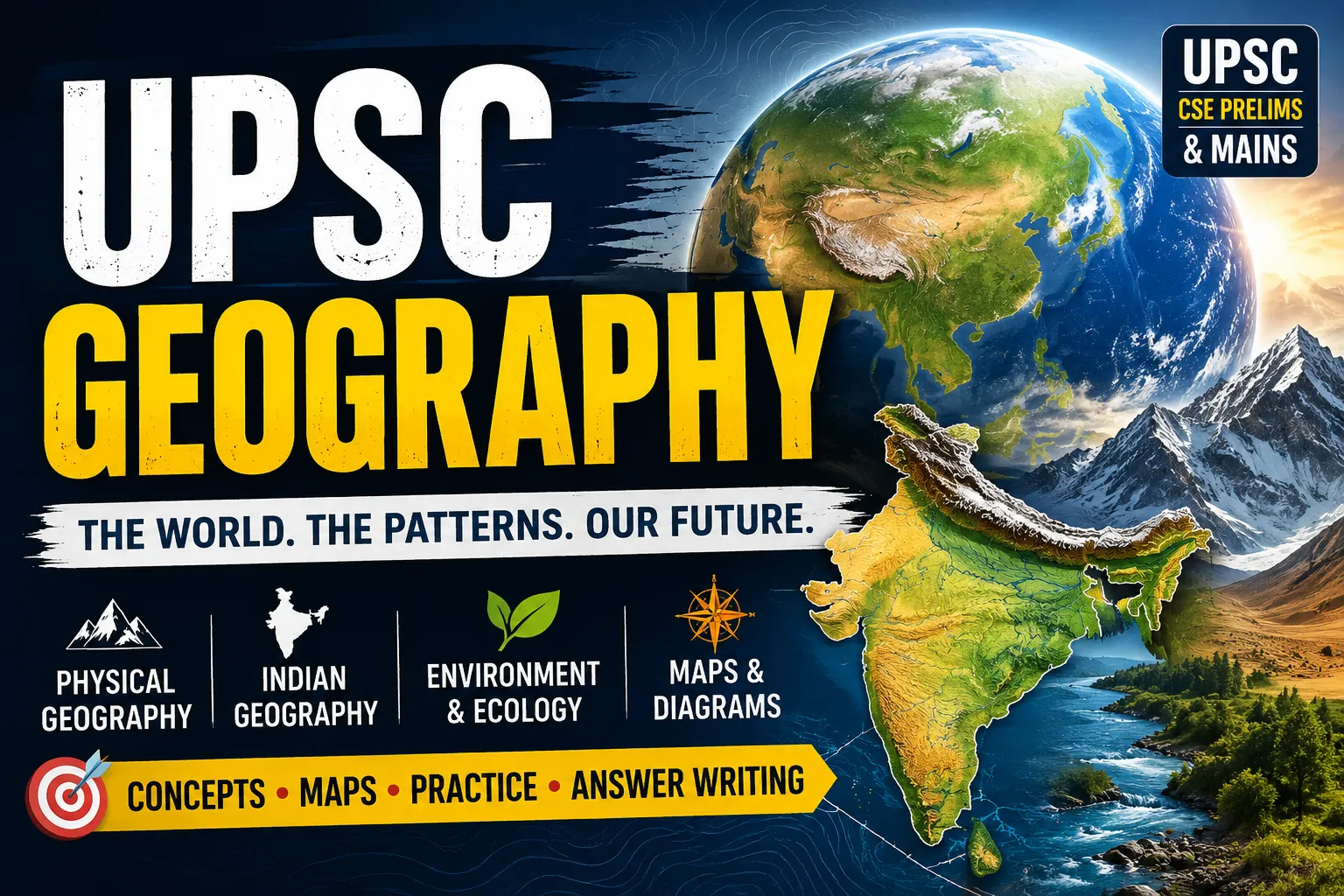 Physical Geography upsc study material for UPSC