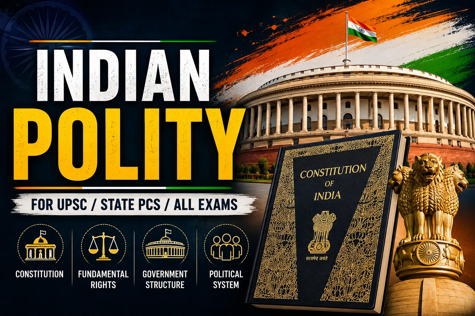 Indian Polity study material for UPSC