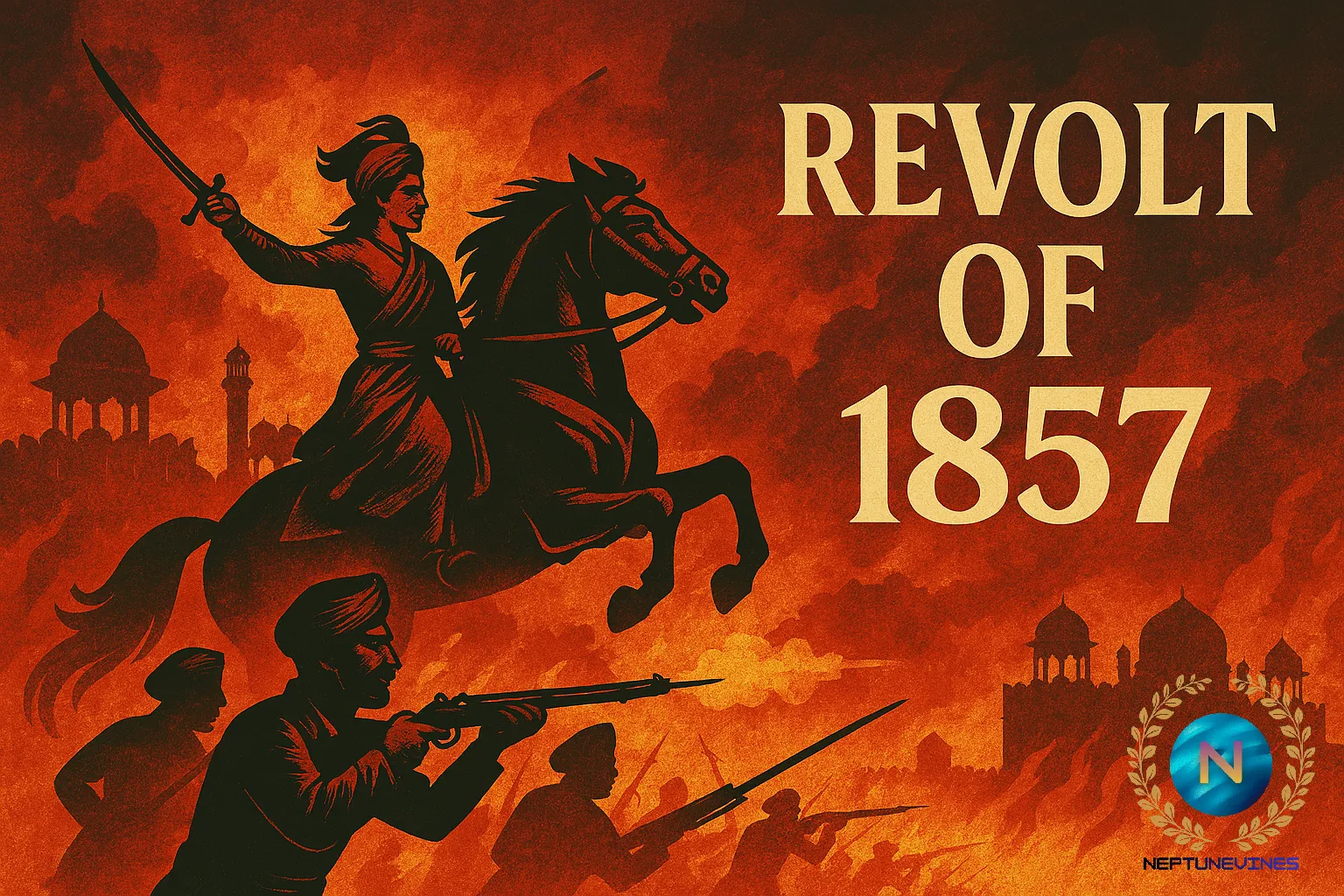 1857 का विद्रोह: कारण, नेता और प्रभाव की व्याख्या — free UPSC study note