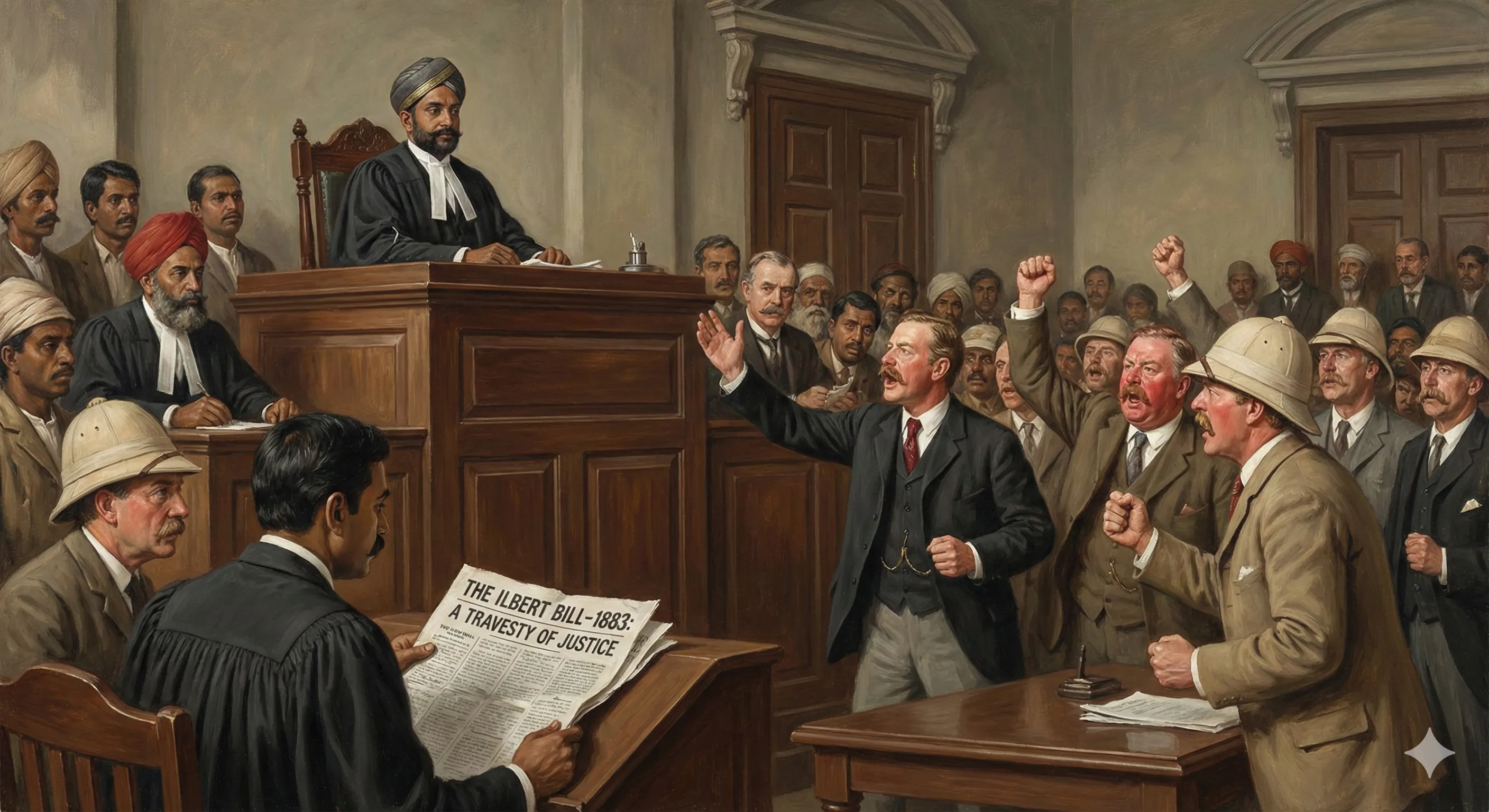 Ilbert Bill Controversy: Background, Impact on Indian Nationalism — free UPSC study note