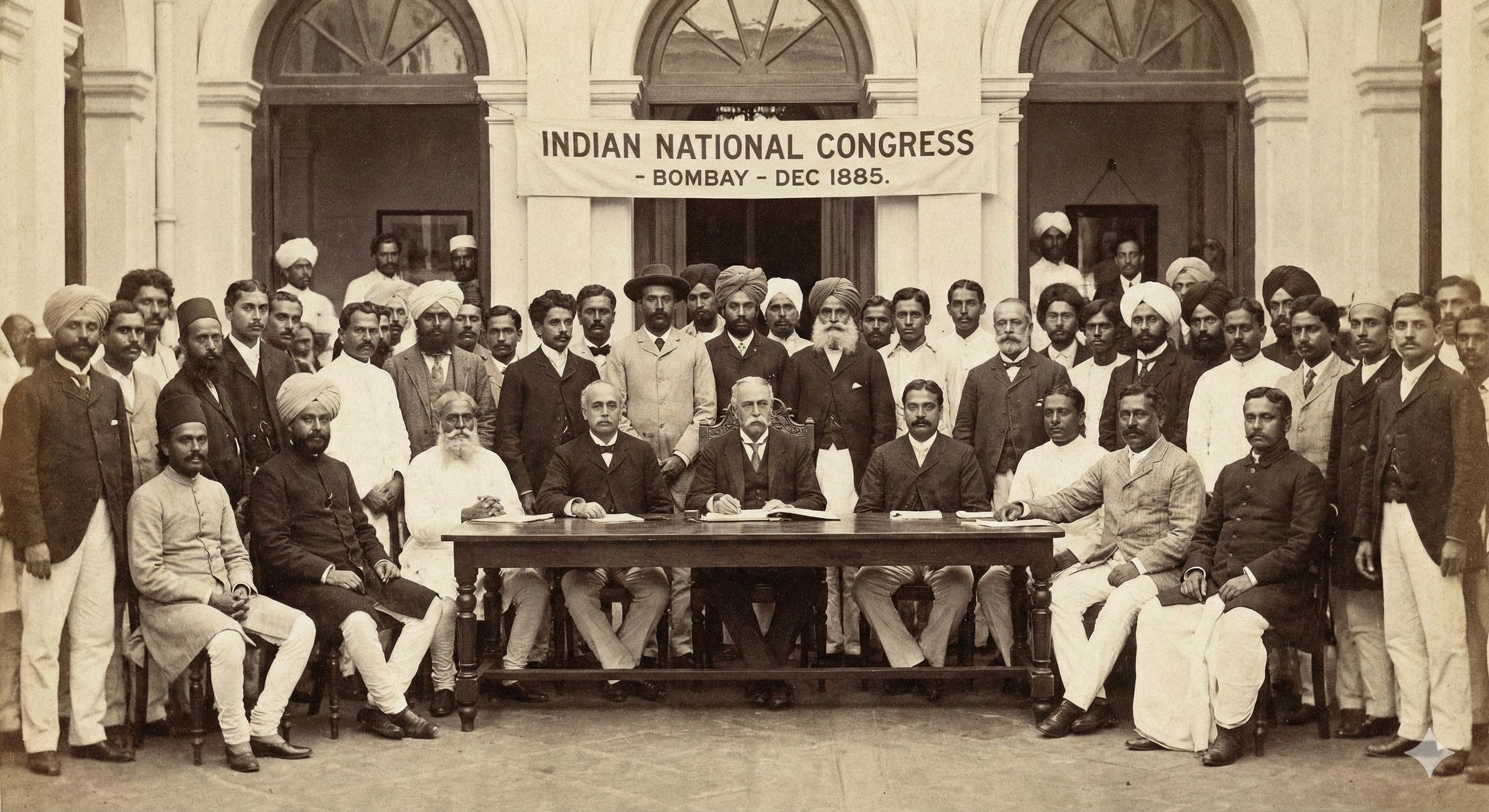 Indian National Congress History, Foundation and Sessions — free UPSC study note